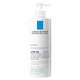 LA ROCHE POSAY Lipikar Lait Urea 10%, Καταπραϋντικό Γαλάκτωμα Τριπλής Δράσης - 400ml