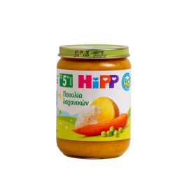 HIPP Βρεφικό Γεύμα απο τον 5ο Μήνα με Ποικιλία Μεσογειακών Λαχανικών - 190gr