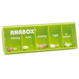 ANABOX Θήκη Χαπιών Ημερίσια 5 Θέσεων