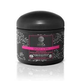 NATURA SIBERICA Sauna & Spa Hot Body Scrub, Ζεστό Scrub με Φύκια Κατά της Κυτταρίτιδας - 370ml