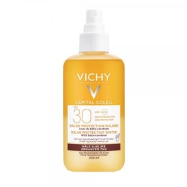 VICHY Capital Soleil Bronzing Sun Protective Water SPF30, Αντηλιακό Νερό για Λαμπερό Μαύρισμα - 200ml