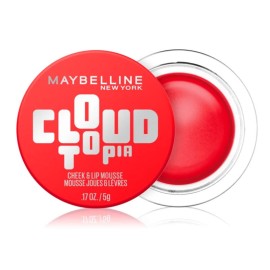 MAYBELLINE Cloudtopia Cheek & Lip mousse/ Ματ Μους για Μάτια και Ζυγωματικά, 03 Divine Crimson -5gr