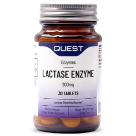 QUEST Lactase Enzyme, Συμπλήρωμα Διατροφής με Λακτάση - 30tabs