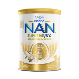 NESTLE NAN Supremepro 1, Βρεφικό Γάλα σε Σκόνη - 400gr