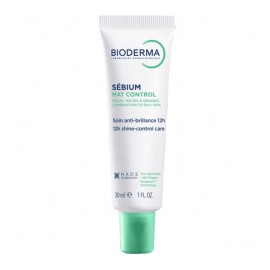 BIODERMA Sebium Mat Control, Κρέμα Ενυδάτωσης & Ρύθμισης της Γυαλάδας - 30ml