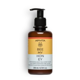 APIVITA Bee My Honey, Moisturizing Body Milk, Ενυδατικό Γαλάκτωμα Σώματος με Μέλι & Αλόη - 200ml