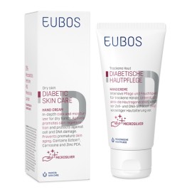 EUBOS Diabetic Hand Cream, Κρέμα Χεριών Εντατικής Φροντίδας - 50ml