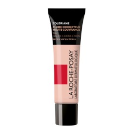 LA ROCHE POSAY Toleriane Corrective Fluid Foundation SPF25, No 8 Nude, Υγρό Make- Up Υψηλής Κάλυψης - 30ml