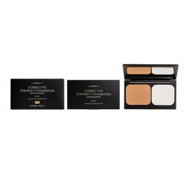 KORRES Corrective Compact Foundation Activated Charcoal SPF20 ACCF3 - 9.5gr