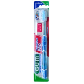 GUM Technique Pro Compact Medium Toothbrush, 528, Οδοντόβουρτσα - 1τεμ