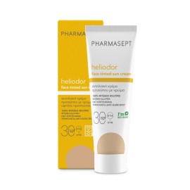 PHARMASEPT Heliodor Face Tinted Sun Cream SPF30, Αντηλιακή Κρέμα Προσώπου με Χρώμα - 50ml