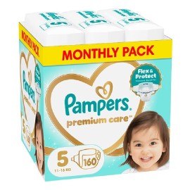 PAMPERS Premium Care No.5 (11-16kg) Monthly Pack -160τεμ