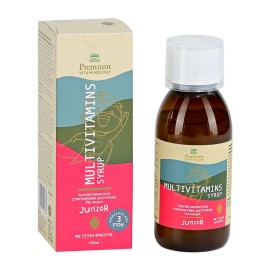 KAISER Premium Vitaminology Junior Multivitamins Syrup, Πολυβιταμινούχο Συμπλήρωμα Διατροφής για Παιδιά - 150ml