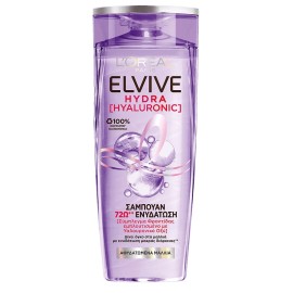 ELVIVE Hydra Hyaluronic Shampoo, Σαμπουάν Ενυδάτωσης - 400ml
