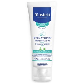 MUSTELA Stelatopia Emollient Face Cream, Μαλακτική Κρέμα Πρoσώπου για Ατοπικό Δέρμα - 40ml