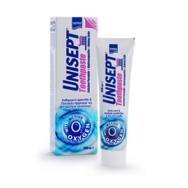INTERMED Unisept Daily Use Toothpaste With Active Oxygen, Οδοντόκρεμα με Ενεργό Οξυγόνο - 100ml