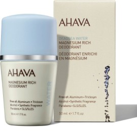 AHAVA Roll-On Mineral Deodorant for Women, Γυναικείο Απαλό Αποσμητικό - 50ml