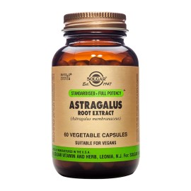 SOLGAR Astragalus Root Extract, Ακατέργαστη Ρίζα Astragalus - 60veg.caps