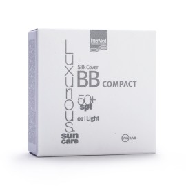 INTERMED Luxurious Suncare Silk Cover BB Compact 50+, 01 Light - 12gr