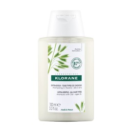 KLORANE Shampoo Lait Avoine, Σαμπουάν με Eκχύλισμα Βρώμης - 100ml