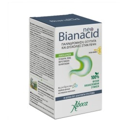 ABOCA Neo Bianacid, Κατά της Οξύτητας και Παλινδρόμησης, Γεύση Λεμόνι - 45tabs