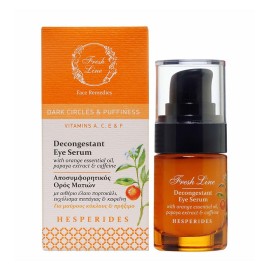 FRESH LINE Hesperides Decongestant Eye Serum, Εσπερίδες Αποσυμφορητικός Ορός Ματιών - 15ml