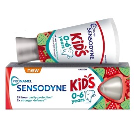 SENSODYNE Pronamel Kids 0-6 Years, Οδοντόκρεμα για την Προστασία του Παιδικού Σμάλτου με Γεύση Φράουλα -50ml