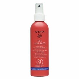APIVITA Bee Sun Safe Hydra Melting, Αντηλιακό Σπρέι Προσώπου - Σώματος Ελαφριάς Υφής SPF30 - 200ml