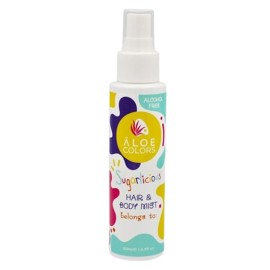 ALOE COLORS Sugarlicious Hair & Body Mist, Ενυδατικό Σπρέι Μαλλιών & Σώματος -100ml
