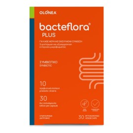OLONEA BacteFlora Plus, Συνδυασμός Προβιοτικών και Πρεβιοτικού - 30caps