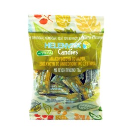 HELENVITA Green Tea Candies, Καραμέλες Πράσινο Τσάι - 20τεμ