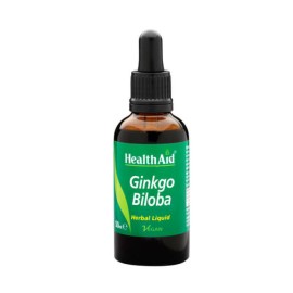 HEALTH AID Ginkgo Βiloba 5000mg, Τιτλοδοτημένο Εκχύλισμα Φύλλων Τζίνγκο Μπιλόμπα - 50ml