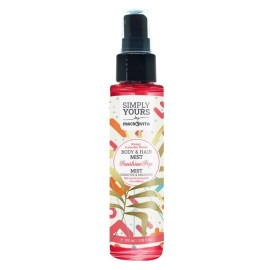 MACROVITA Simply Yours Sunshine Pop Mango & Passion Flower Body & Hair Mist, Ενυδατικό Σπρέι Σώματος & Μαλλιών με Άρωμα Μάνγκο & Λουλούδι του Πάθους -100ml