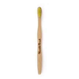 THE HUMBLE CO Humble Brush, Οδοντόβουρτσα Bamboo Ενηλίκων - Medium Κίτρινη