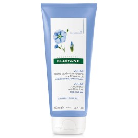 KLORANE Linum Conditioner, Μαλακτική Κρέμα Μαλλιών με Ίνες Λιναριού - 200ml