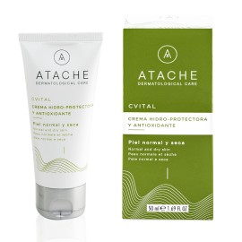 ATACHE C Vital Hydroprotective & Antioxidant Cream, Ενυδατική & Αντιοξειδωτική Κρέμα Ημέρας - 50ml