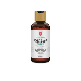 VICAN Wise Men Beard & Hair Shampoo, Fresh, Σαμπουάν για Μαλλιά & Γένια - 200ml
