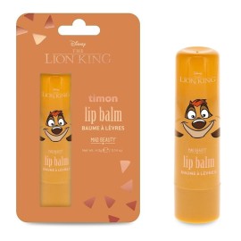 MAD BEAUTY Lion King Lip Balm Timon, Ενυδατικό Στικ Χειλιών, Καρύδα - 4gr