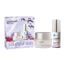 PANTHENOL EXTRA Σετ Youthful Skin, Face and Eye Cream - 50ml & Face and Eye Serum - 30ml
