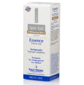 FREZYDERM Spot End Essence Active Gel, Τζελ Αποχρωματισμού των Επιφανειακών Κηλίδων - 50ml