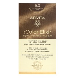 APIVITA My Color Elixir, Βαφή Μαλλιών No 9.3 - Ξανθό Πολύ Ανοιχτό Χρυσό
