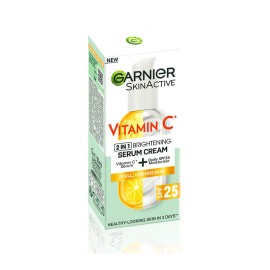 GARNIER Vitamin C Glow Boost Serum Cream, Κρέμα Ορός με Βιταμίνη C & SPF25 για Λάμψη - 50ml