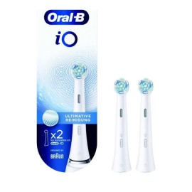 ORAL B iO Ultimate Clean White, Ανταλλακτικές Κεφαλές - 2τεμ