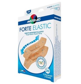 MASTER AID Forte Elastic, Ελαστικά Επιθέματα Τραύματος 2 μεγέθη - 20τεμ