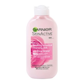 GARNIER Rose Cleansing Milk, Γαλάκτωμα Καθαρισμού Προσώπου με Ροδόνερο - 200ml