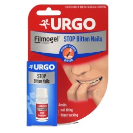 URGO Filmogel Stop Nail Biting, Βερνίκι Κατά της Ονυχοφαγίας και Πιπιλίσματος Δαχτύλων -9ml