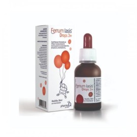 PHARMA Q Ferrum Iasis Drops 3+, Συμπλήρωμα Διατροφής με Σίδηρο - 30ml