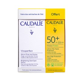 CAUDALIE Vinoperfect Brightening Dark Spot Serum, Ορός Διόρθωσης & Πρόληψης Εμφάνισης Κηλίδων - 30ml & ΔΩΡΟ Vinosun Protect SPF50+ - 25ml