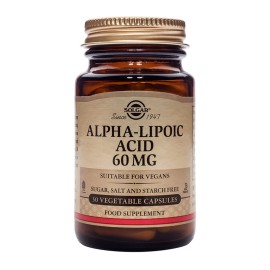 SOLGAR  Alpha Lipoic Acid 60mg - 30veg.caps