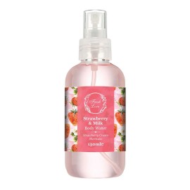 FRESH LINE Body Water Strawberry & Milk, Αρωματικό Νερό Σώματος Φράουλα & Γάλα - 150ml